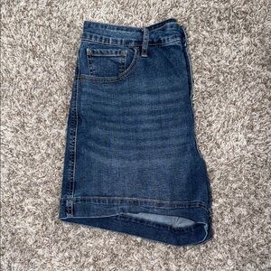 Rebecca Minkoff Dark Blue Jean Shorts
